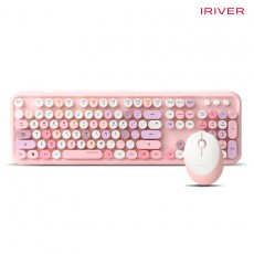 아이리버 EQwear-Q150 무선 키보드  마우스 세트(쥬얼리 핑크)
